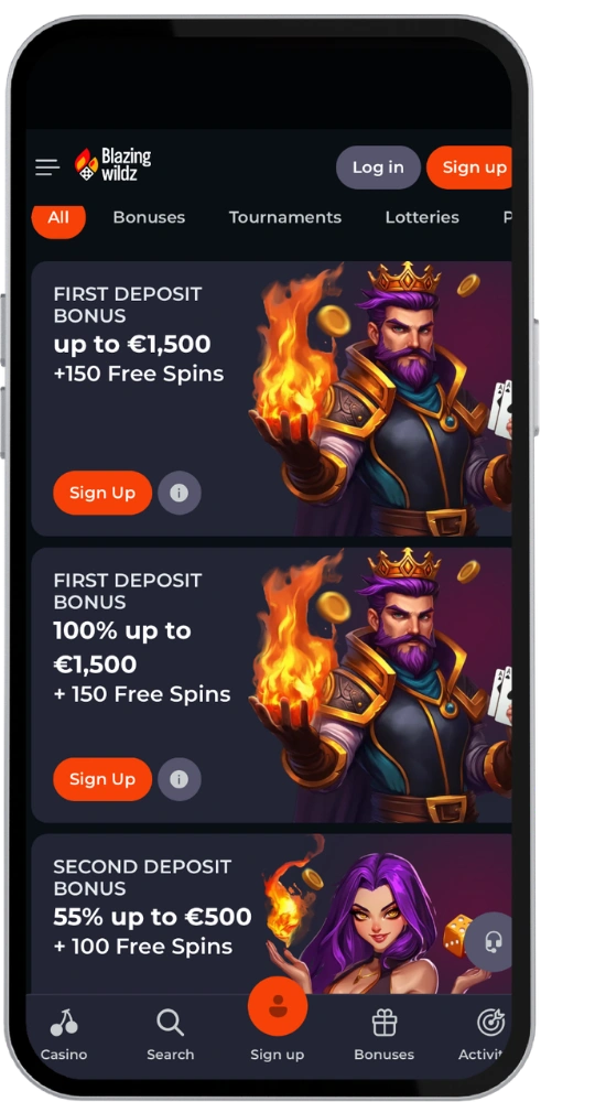 BlazingWildz online